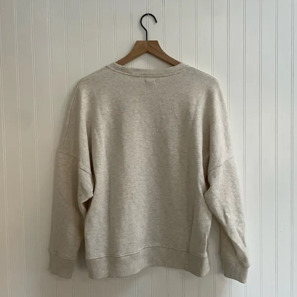 AERIE Naughty-ish Long Sleeve Pullover Crewneck Novelty Sweatshirt Size M - Image 5