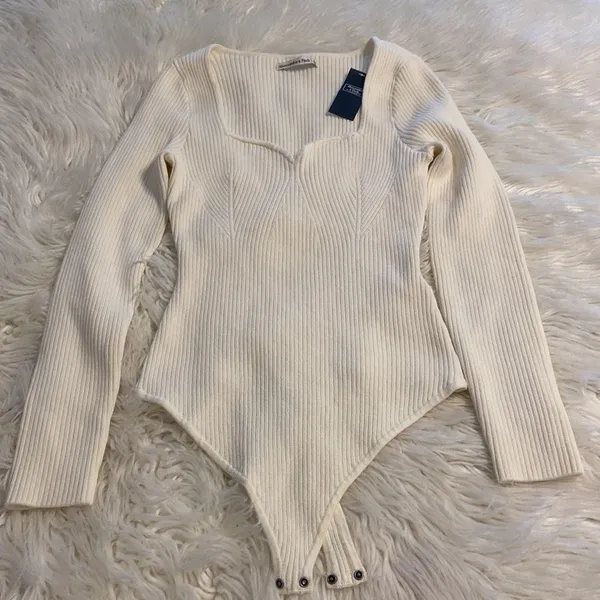 Abercrombie & Fitch Body Suit size L brand new with tag long sleeve & beautiful - Image 12