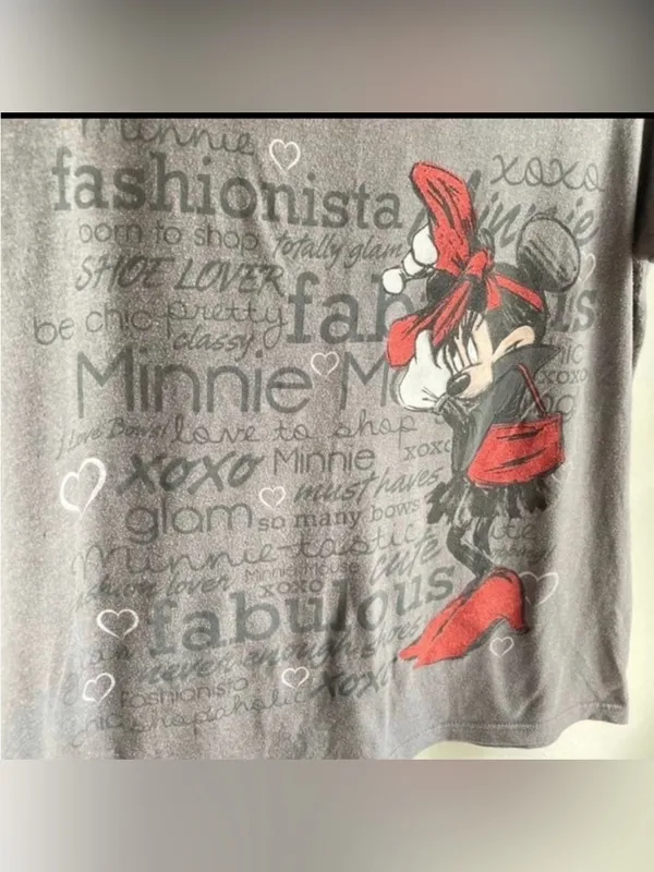 Minnie Mouse Fashionista T-Shirt XL Disney Store - Image 2