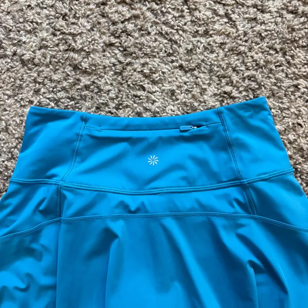 Athleta Blue Ace Tennis Skort 13 1/2” Athletic Skirt Size Women's XS - Image 6