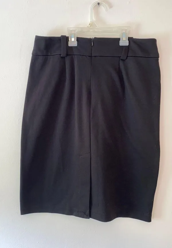 George Black Pencil Skirt - Image 2