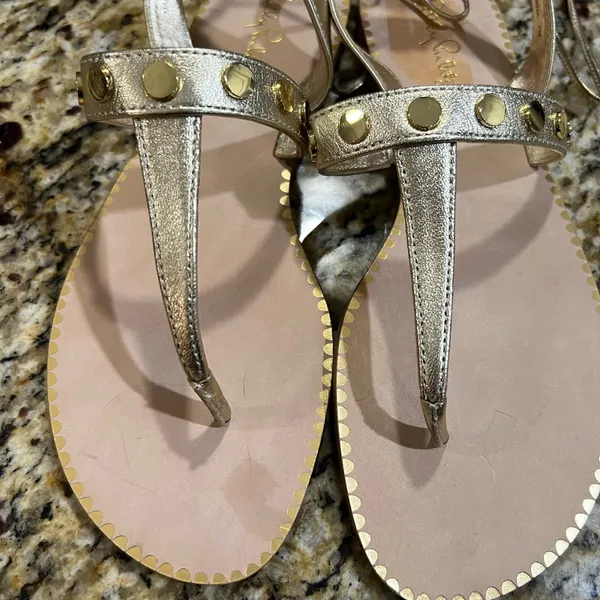 COPY - Lilly Pulitzer Aileen sandals size 7 - Image 5