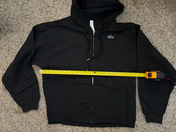 🖤✨ Accolade Full Zip Hoodie Black – Medium - Image 8