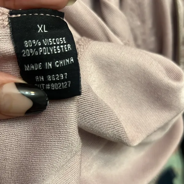 BCBGMAXAZRIA Pink Misted Grape Velour Tracksuit XL - Image 14