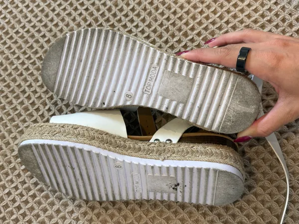 sandal platform White Size 8 - Image 3