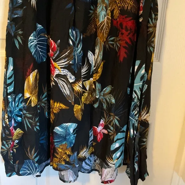 Pacific Vibes Tropical Floral Sleeveless Dress – Size XL – New With Tags - Image 11