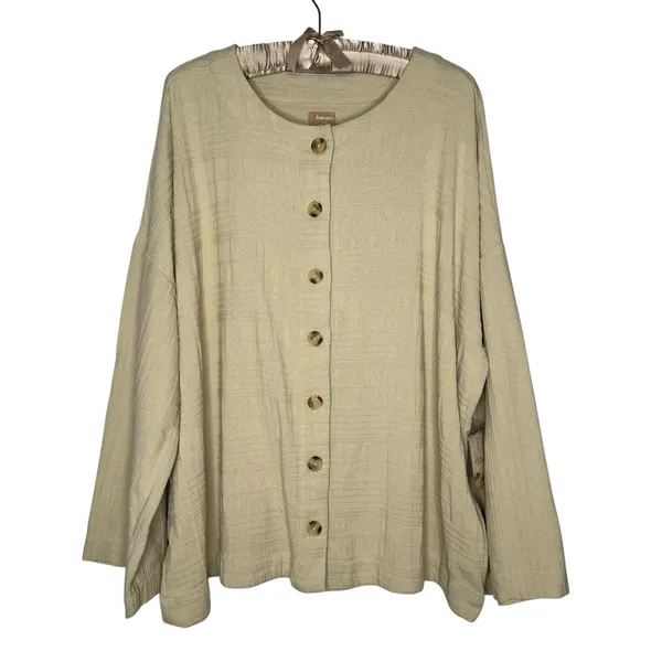 NWT Free People‎ Free-est Large Pippa Jacket Shacket Knit Slouchy Boxy Cover Up - Image 2