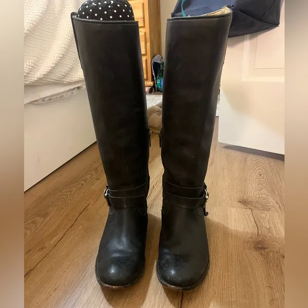 Frye Black Boots - Image 5