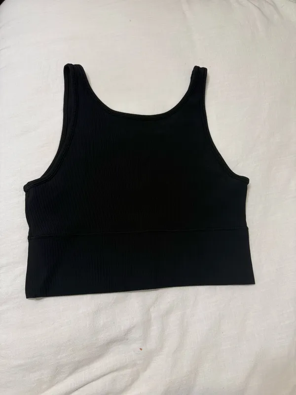 Lululemon Power Pivot Ribbed Tank - Black - Image 4