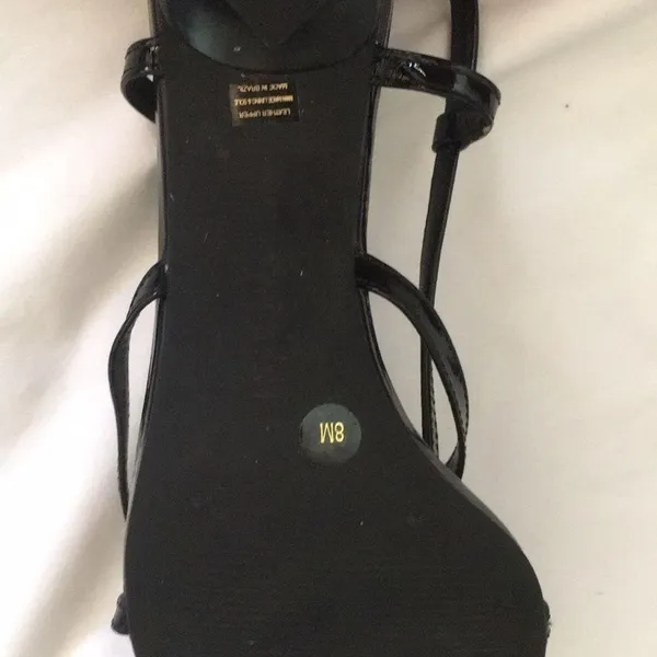 Gianni‎ Bini strappy black sandals - Image 4
