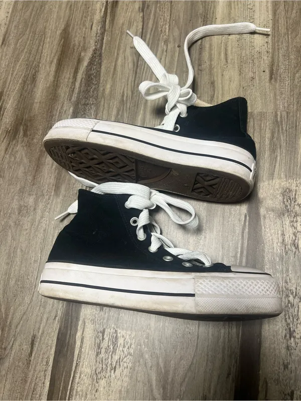 Converse Chuck Taylor All Star Lift Platform High Top Black Women's Size 7.5 - Image 4