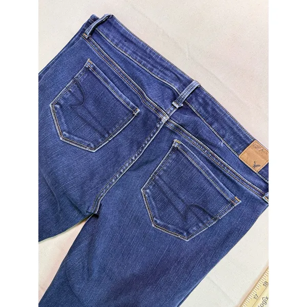 American Eagle Super Stretch X Skinny Denim Jeans Size 10 (C20) - Image 7