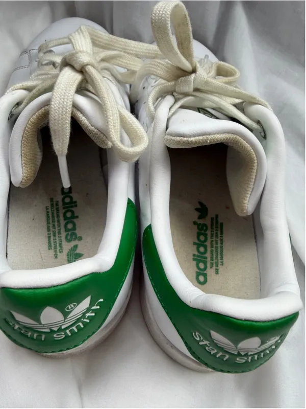 ⁠adidas Stan Smith White Fairway Green Sneakers 6 Low top court shoes Minimalist - Image 4