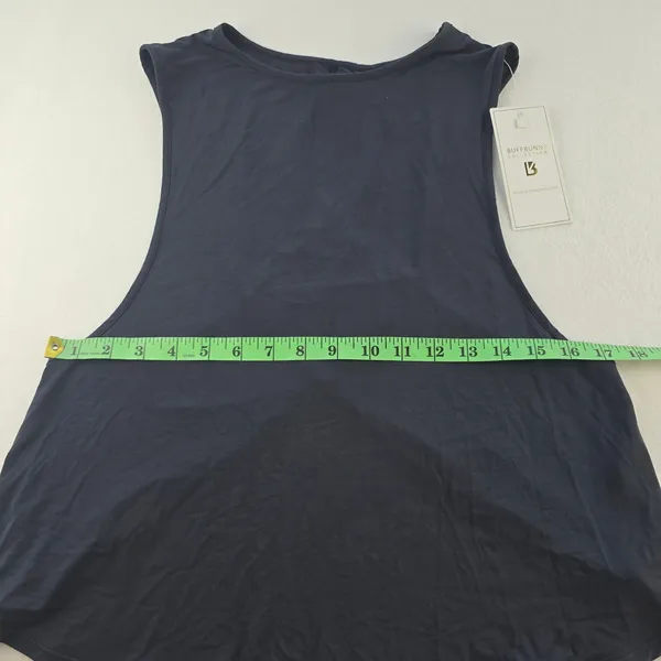 Buffbunny Collection -1632 NWT‎ Activewear Tank Top Criss Cross Back XS - Image 5