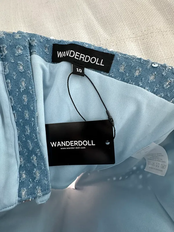 Wanderdoll Sparkle Denim Set - Image 11