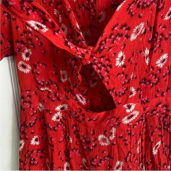 Free People Jinx Floral Mini Dress Romper Size 4‎ - Image 6