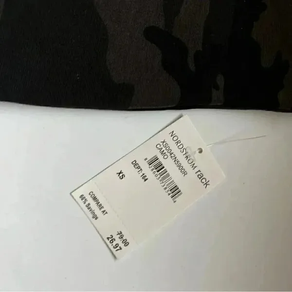 Sanctuary Camo Print Ponte Pencil Skirt Size X-Small NWT - Image 3