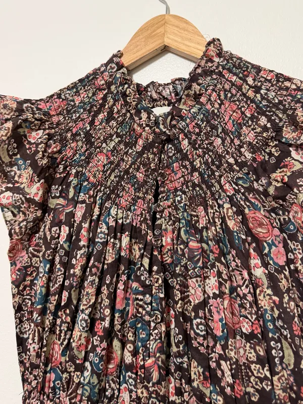 NEW Cleobella Indira Ankle Dress in Divina Print NWOT Size Small Maxi Floral - Image 5