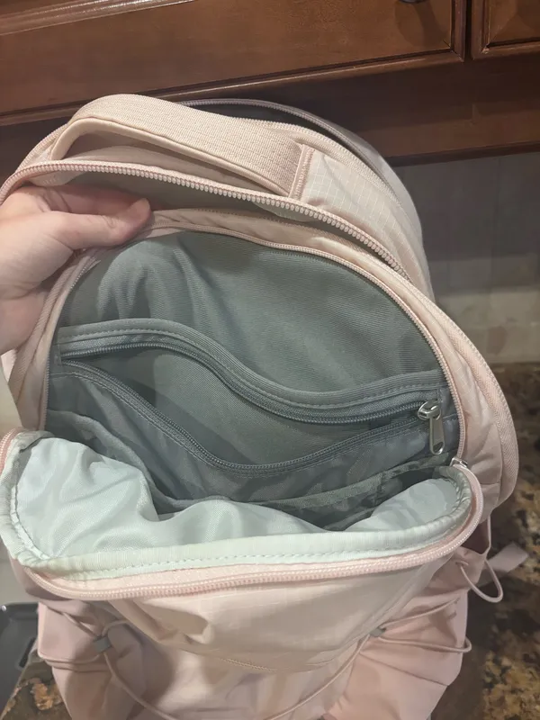 Light Pink Borealis The North Face Backpack - Image 3