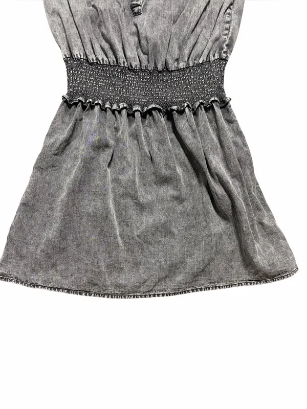 Rails Ladies Amina Mini Dress Black Acid Wash Size Small - Image 4