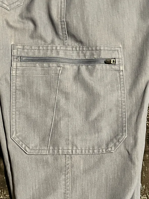 Womens small FIGS Technical Collection Yola Slim Scrub Pants-light blue - Image 8