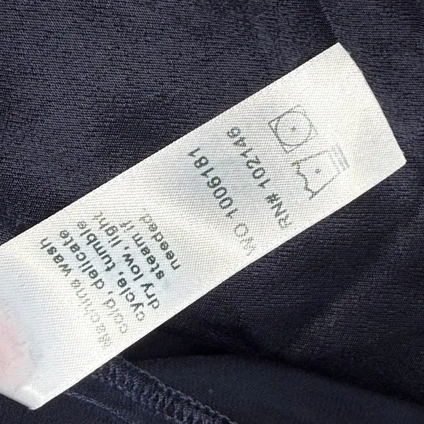Michael Stars Navy Blue Sleeveless Satin Finish Tank Top DST005 Womens‎ Medium - Image 6