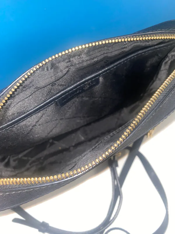 Michael Kors Black Crossbody Handbag - Image 4