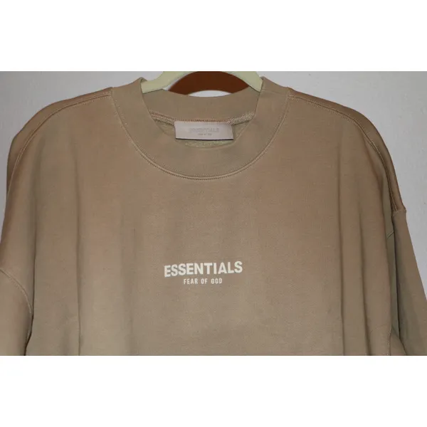 Fear of God Essentials Tan Sweater - Image 6
