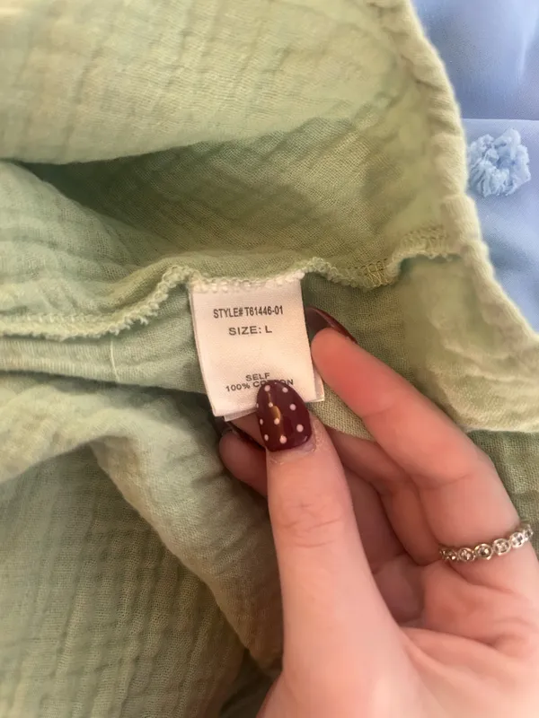 Green boutique blouse - Image 3
