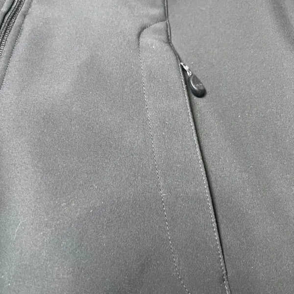 LL Bean Womens Size Medium Black Softshell Full‎ Zip Jacket Fleece Lined Outdoor - Image 13