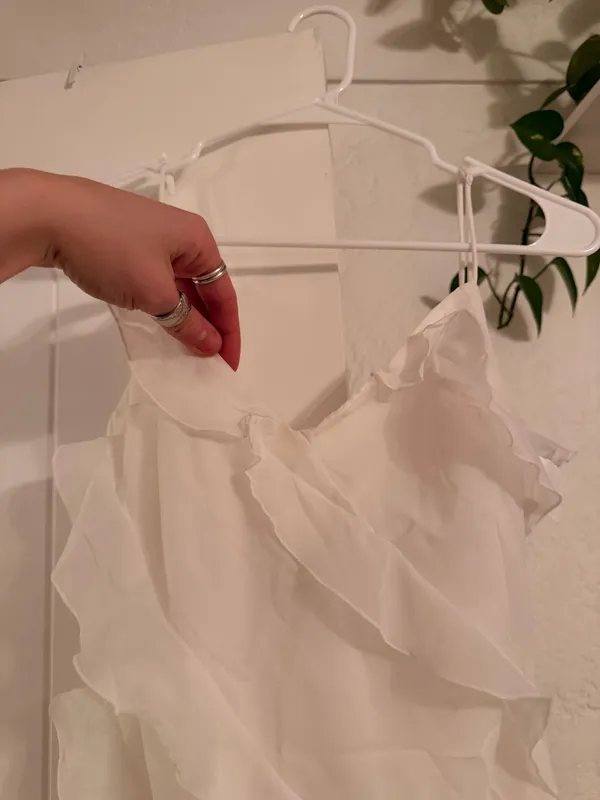 Abercrombie and fitch asymmetrical flowy dress - Image 3