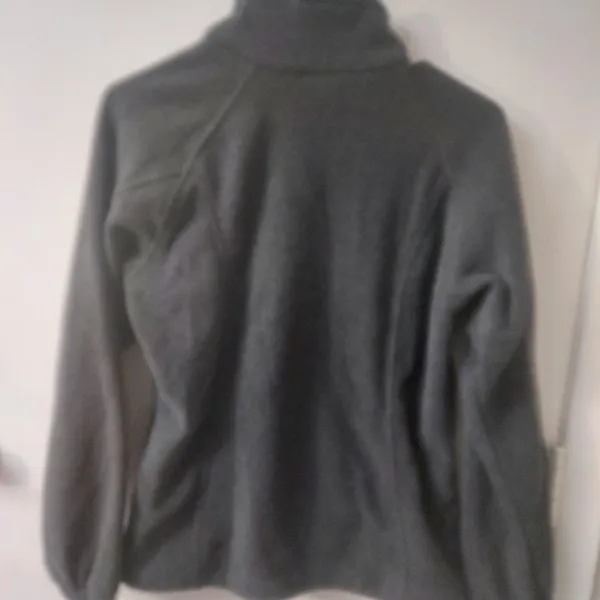 Columbia Gray Long Sleeve Zip Jacket S Gorpcore Cozycore Slow Fashion Utility - Image 2