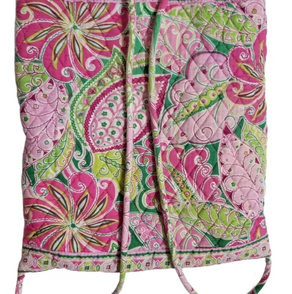 Vera Bradley Drawstring Backpack Pinwheel Pink - Image 8