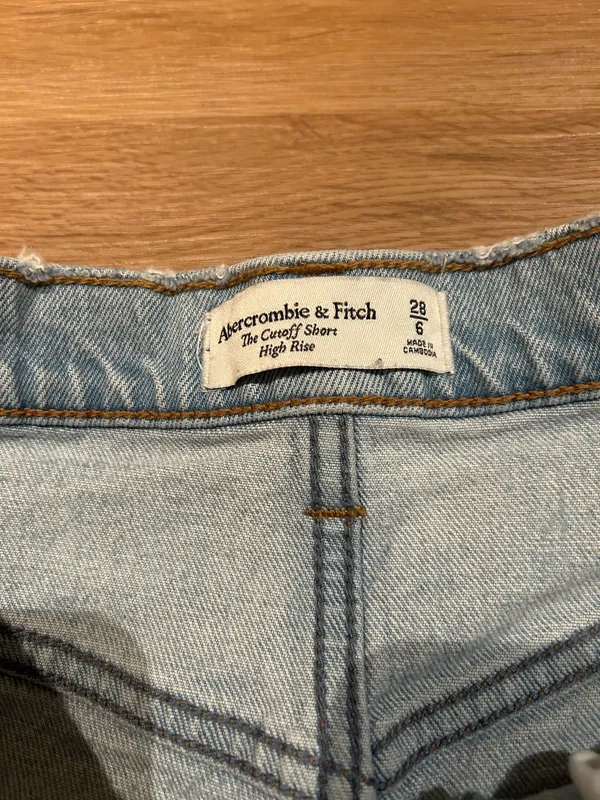 abercrombie and fitch the cutoff high rise shorts - Image 3