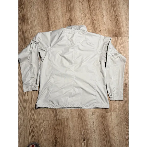 Vintage Nike Golf Walt Disney World 1971‎ 1/4 Zip Windshirt Beige Womens L 12-14 - Image 2