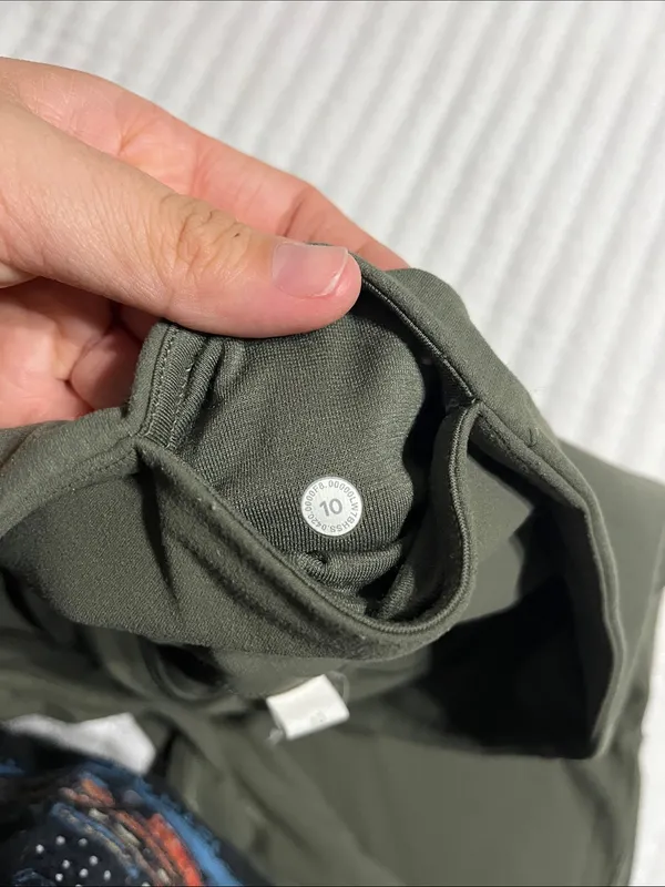 lululemon athletica Olive Green High-Rise Bike Shorts - Image 3