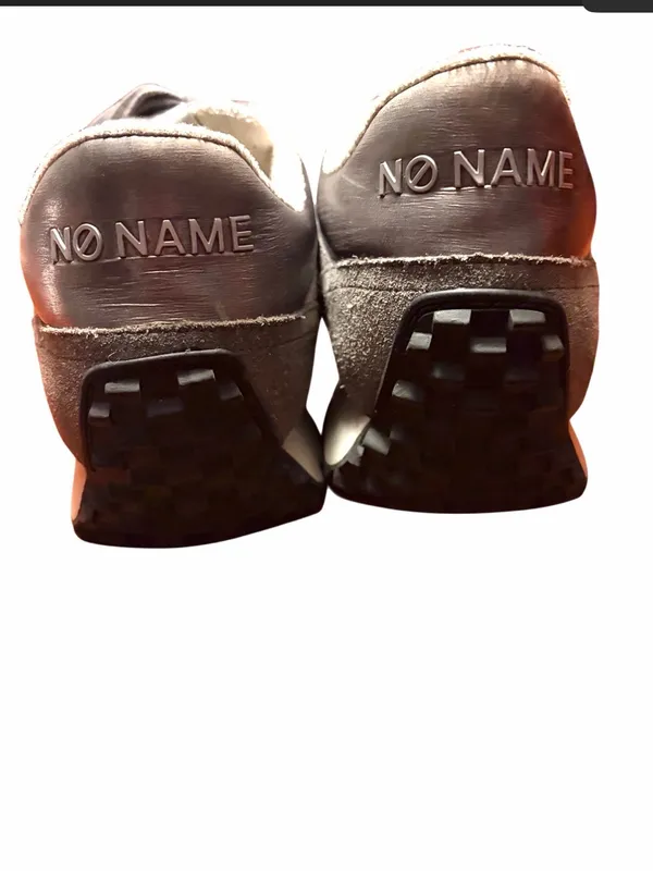 No Name silver and white sneakers size‎ 41 Size 10 - Image 4