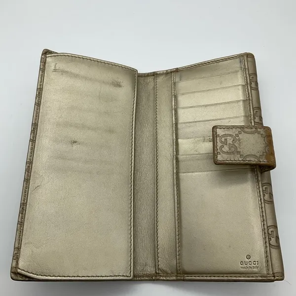 GUCCI LEATHER LONG‎ WALLET - Image 10