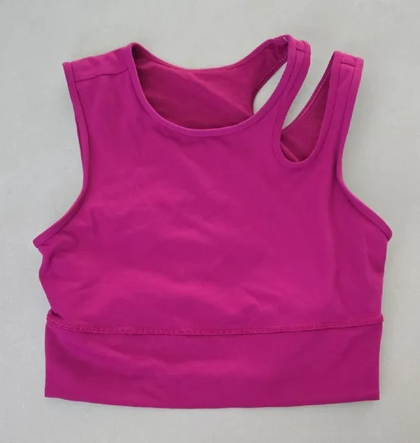 Lululemon Mastered Motion Cropped Tank In Purple Size 4 - Image 2