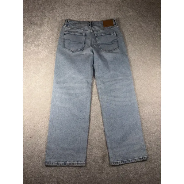 american eagle ex boyfriend jeans studded detail size 8 - Image 6