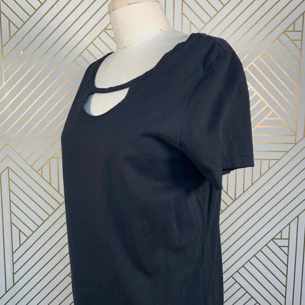 n:Philanthrophy Carlita‎ T-Shirt Dress in Black - Image 7