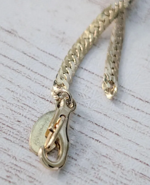 American Showcase Gold Tone Bracelet - Broken - Repair Needed - Image 3
