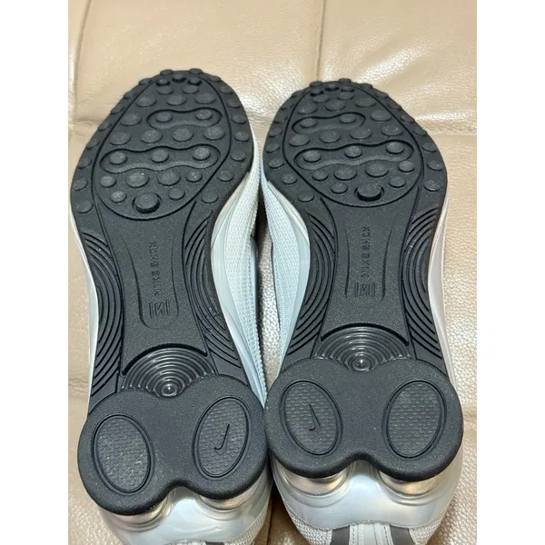 Nike‎ Shox Z Silver Black Metallic Women Sneakers HQ7540-001 Size 10 NEW - Image 8