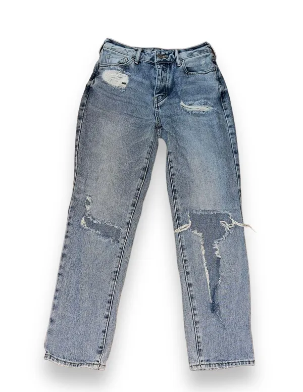 PacSun Distressed Buttonfly Mom Jeans - Image 2