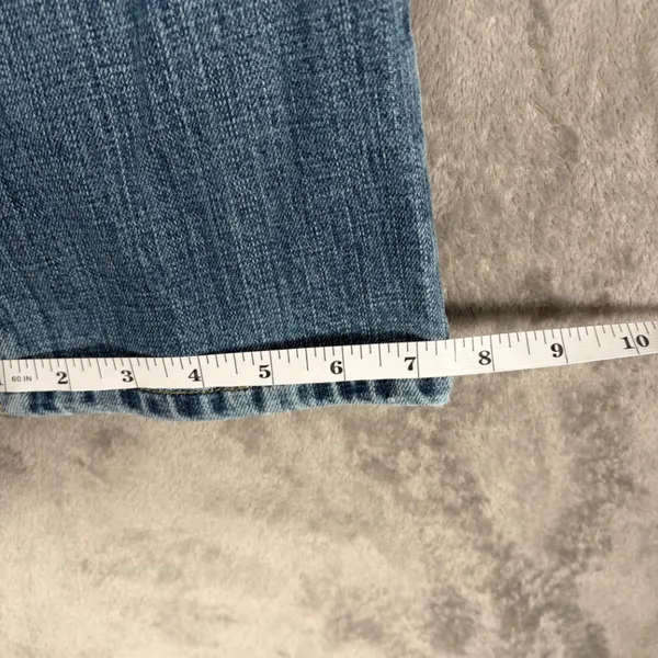 Seven7 Premium Denim Bootcut Jeans Women’s 27 Light Wash Y2K Slim Fit Denim - Image 6