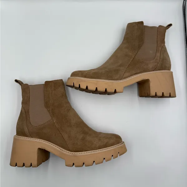 Dolce Vita Chelsea Boots Tan Size 9.5 - Image 4