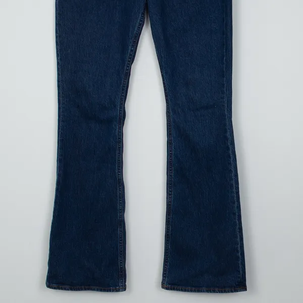 Abercrombie & Fitch Curve Love Mid Rise Bootcut Jeans Dark Wash Size 25 Regular - Image 3