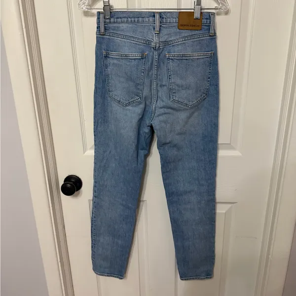 DENIM FORUM x Aritzia yoko‎ high rise slim jeans size 26 - Image 6