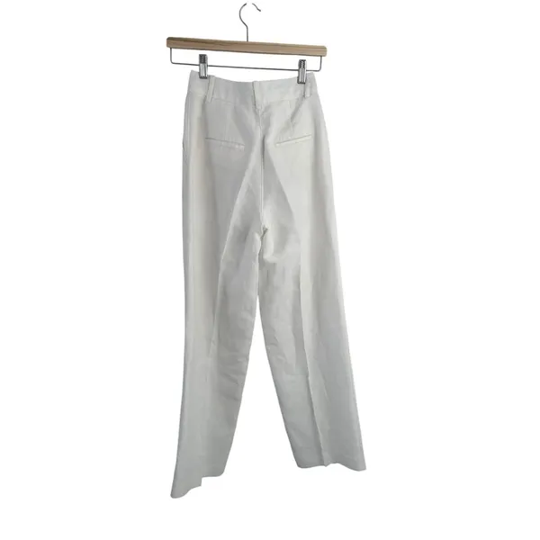 Aritzia Wilfred The Effortless Pant Linen white size 0 - Image 3