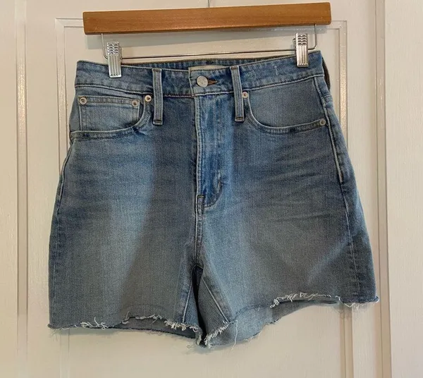 Madewell Curvy Perfect Vintage jean shorts - Image 5